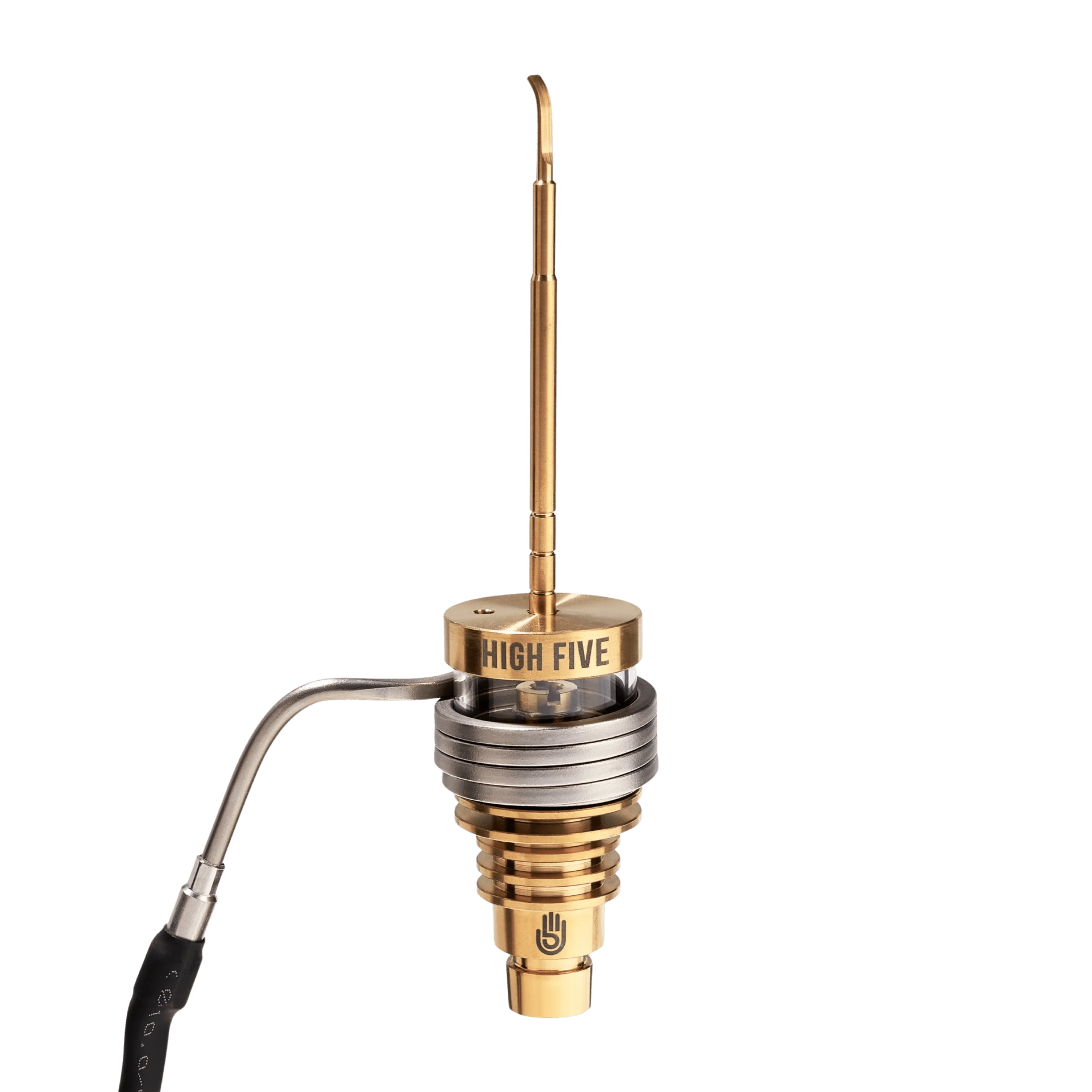 Gold Flat Tip Carb Cap - Image 4